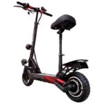 Mytoys MT908 Power Full Motor 750W Electric Scooter 2023 Upgraded Version 55KM/hr Speed 48V 15AH Off-road Tires, Removeable Comfortable Seat Front Triple LED Lights - Image 4
