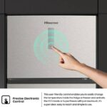 (Renewed-Max) Hisense 635L, Top Mount Freezer Refrigerator, Total No Frost, RT3N635NAD4 Silver - Image 4