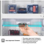 (Renewed-Max) Hisense 635L, Top Mount Freezer Refrigerator, Total No Frost, RT3N635NAD4 Silver - Image 5
