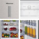(Renewed-Max) Hisense 635L, Top Mount Freezer Refrigerator, Total No Frost, RT3N635NAD4 Silver - Image 6