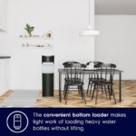 Electrolux Bottom Loading Water Dispenser, Hot Cold and Ambient Temperature, European Quality Floor Standing Water Cooler with LED Indicator, Child Safety lock, Best for Home/Office, Silver, EDBMFDXSG - Image 3