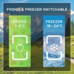 Hoover 345L Total No Frost Convertible Temp 2 In 1 Fridge-Freezer Combinations, Inverter System, Metal Multi Air Cooling, LED Light, Door Display, HSFR-K345-S - Image 5