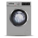 Hoover 6Kg Front Load Washing Machine, Fully Automatic, 1000 RPM, 15 Programs,Anti-Allergy, Child Safety Lock, Eco-Logic System, Made in Turkey,Silver - HWM-V610-S