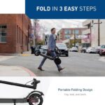 Hiboy S2 Electric Scooter - 21.5cm-Solid-Tires - Up to 27 KM Long-Range,30 KM/H Portable Folding Commuting Scooter for Adults with Double Braking System and App (S2) - Image 4