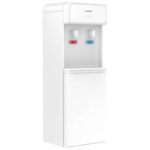 KROME Top Loading Water Dispenser, Hot and Cold Water 2 taps, Floor Standing, Made with SUS 304 Tank and Food-grade Silicone Gel Tube, White - KR-WDTL 2TW - Image 3