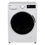 Panasonic 9KG Front Load Washing Machine, 5-Star Rated, Abaya Wash, Active Foam – NA18MG1W