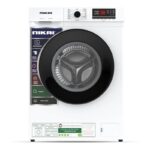 Nikai 7KG 16 Programs Front Load Washer, Steam Wash, 1000 RPM, 4 Star Energy Saving Fully Automatic Washing Machine, Digital LCD Display, Child Lock, Best for Home & Small Family - NWM701FN9 (White)