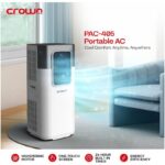 Crownline 1 Ton Portable Air Conditioner, 12,000 BTU, 4-in-1 Cooling, Dehumidifier, Fan, Auto Mode, 3 Fan Speeds, Touch Screen, Remote Control, 4H Timer, 18-32°C, 410m³/h Airflow | PAC-405 - Image 2