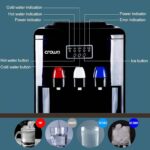Crownline Top Loading Water Dispenser, Built-in Ice Maker, Hot, Cold & Normal Water Modes, 12kg/24hrs Ice Capacity, Soft-Touch Control Panel, Child Safety Lock, Energy Efficient Design | WD-232 - Image 3