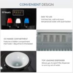 Crownline Top Loading Water Dispenser, Built-in Ice Maker, Hot, Cold & Normal Water Modes, 12kg/24hrs Ice Capacity, Soft-Touch Control Panel, Child Safety Lock, Energy Efficient Design | WD-232 - Image 4