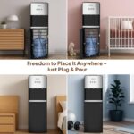 Crownline Bottom Loading Water Dispenser | 5 Gallon (18.9L) Capacity | Hot, Cold, Normal Water | Floor Standing with Safety Child Lock | Suitable for Home, Office | WD-406 - Image 4