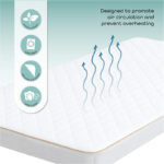 The Moon Brand Baby/Toddler/Kids Cozy Crib Mattresses -126 x 65 x 7 cm -Hypoallergenic, Chemical-free, Non-toxic & Breathable-Natural & Sustainable-Antibacterial, Mold-resistant -Durable & Supportive - Image 4
