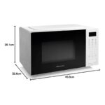 Hisense 20L Digital Microwave Oven with Auto Cook – H20MOWS4UK White - Image 2