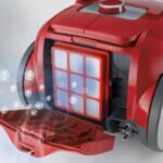 Hisense 1900W Vacuum Cleaner HVC1901GACRCY, Compact Design, High Suction Power, Easy Dust Disposal – Red - Image 3