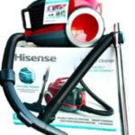 Hisense 1900W Vacuum Cleaner HVC1901GACRCY, Compact Design, High Suction Power, Easy Dust Disposal – Red - Image 2