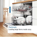 Bosch Series 4 Free-standing Dishwasher 60 cm, 13 Place Settings, 4 Programmes, EcoSilence Drive, Brushed Steel Anti Fingerprint, SMS44DI01T - Image 3