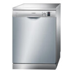 Bosch Series 4 Free Standing Dishwasher,12 Place Settings, German Engineering, EcoSilence Drive, SMS50D08GC