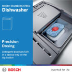 Bosch Series 4 Free Standing Dishwasher,12 Place Settings, German Engineering, EcoSilence Drive, SMS50D08GC - Image 5