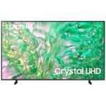 Samsung 75 Inch UHD TV DU8000 4K, Dynamic Crystal Color, AirSlim Design, Tizen Smart TV – UA75DU8000UXZN (2024 UAE Version)