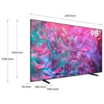 Samsung 98 Inch UHD TV DU9000 4K, Motion Xcelerator 120Hz, Q-Symphony, Smart Tizen TV – UA98DU9000UXZN (2024 UAE Version) - Image 2