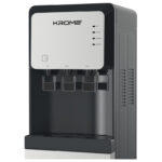 KROME Bottom Loading Water Dispenser, Hot, Cold and Normal Water, Floor Standing, Made with SUS 304 Tank and Food-grade Silicone Gel Tube, Child Lock For Hot Water, Silver & Black KR-WDBL 3TB. - Image 5