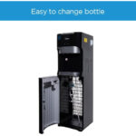 Midea Water Dispenser, Bottom Loading, Hot Cold And Ambient Temperature, Ice Cold Technology, Empty Bottle Indicator, Floor Standing, Child Safety lock, Best for Home, Office & Pantry, Black, YL1633S - Image 5