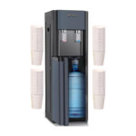 Bottom Loading Water Dispenser,Hot Cold And Normal Temperature,Enjoy Refreshing Drinks at Office, Home(Gray)