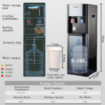 Bottom Loading Water Dispenser,Hot Cold And Normal Temperature,Enjoy Refreshing Drinks at Office, Home(Gray) - Image 2