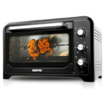 Geepas 42L Mini Oven & Rotisserie – Electric Oven 2000W & 60 Minutes Timer – Grill Function & 6 Selectors for Baking, Roasting & Grilling - Accessories Included