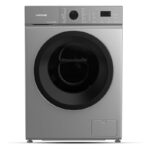 KROME 6Kg 1000 RPM Front Load Washing Machine,LED Display with Universal Motor, 5 Star Energy Efficient, 16 Wash Programs,Fully Automatic,Temperature Setting, Titanium KR-WFL60SS