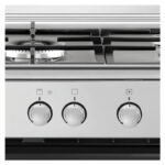 Electrolux Freestanding Cooker 60x60cm, Full Gas Cooking Range with 4 Burners, Cast Iron Pan Support, XXL Oven with Fan, EKG613A1OX - Image 3