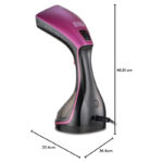 BLACK+DECKER Portable Digital Handheld Garment Steamer 1600W, 180° Swivel Hinge, Variable Temperature, HSTD1600-B5 Multicolor - Image 2