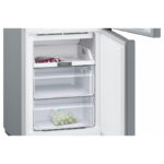 Siemens 329L Bottom Freezer Refrigerator KG36NNL30M, Freestanding, Inox-Look, German Engineering - Image 4