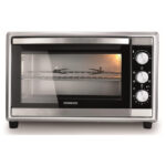 KENWOOD 70L Toaster Oven - Oven Toaster Grill Large Capacity Double Glass Door Multifunctional with Rotisserie and Convection Function for Grilling, Toasting, Broiling, Baking, Defrosting MOM70 Silver - Image 2