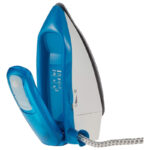 Black & Decker 1085W Dual Voltage Travel Steam Iron, Blue - Ti250-B5 - Image 2