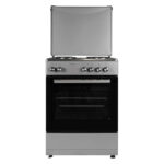 Wolf Power Electric Cooker WGC6060HERMF, 4 Hot Plate Cooker, Silver, Free Standing - Image 2