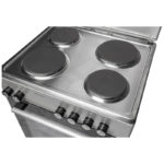 Wolf Power Electric Cooker WGC6060HERMF, 4 Hot Plate Cooker, Silver, Free Standing - Image 5