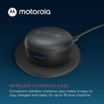 Motorola Moto Buds 270 ANC True Wireless Earbuds with Noise Cancellation and IPX5 Rating – Black - Image 3