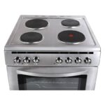 Hoover Electric Hot Cooker 60cm 4 Hot Plates Multifunction Oven FEC66.01S Stainless Steel - Image 3
