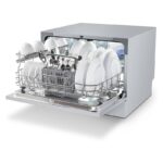 Hisense Countertop Compact Dishwasher H6DSS 6 Place Settings 6 Programs Water & Energy Efficient Silver - Image 2