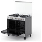 Toshiba 90x60 Gas Cooker 5 Burners with Oven and Grill – RL2-90G5GE(MR) Max - Image 4