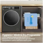 Beko 8kg Washer Dryer 5kg Drying 1400 RPM SteamCure Hygiene+ QuickWash – Grey WD8514M - Image 5